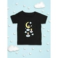 thumbnail image 3 of Kids On Clouds With Moon T-Shirt Infant -Image by Shutterstock,  24 Months, 3 of 4