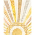 thumbnail image 2 of Prahl, Courtney 15x18 White Modern Wood Framed Museum Art Print Titled - Boho Sunshine I, 2 of 4