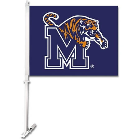 BSI Products 37144 NCAA Memphis Tigers Car Flag  Purple