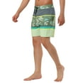 thumbnail image 5 of NOMADIC NOOK Men's Holiday Contrast Color Design Drawstring Waist Beach Board Shorts 2 Pack, 5 of 6