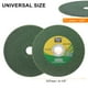 thumbnail image 2 of Uxcell 10Pcs Ruedas de Corte 4-1/5" x 1/20" x 5/8" Discos de Corte, Verde, 2 of 7