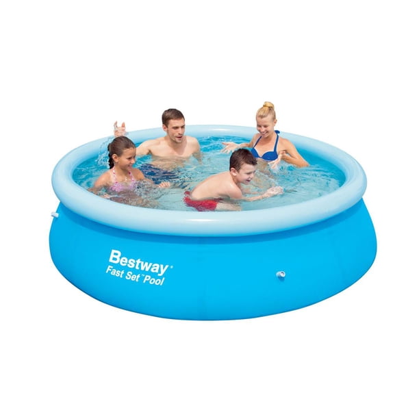 Bestway 8' x 26" Fast Set Inflatable Above Ground Swimming Pool 57008E