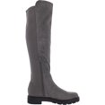 thumbnail image 2 of Nine West Womens Tread 2 Faux Suede Block Heel Over-The-Knee Boots, 2 of 3
