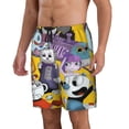 thumbnail image 2 of The Cuphead Show Mens Swim Trunks Quick Dry Board Shorts with Mesh Lining Beach Shorts Swimwear Bathing Suits, 2 of 7