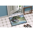 thumbnail image 4 of Carolines Treasures JMK1060MAT Jeannie Shrimp Boat Door Mat Indoor Rug or Outdoor Welcome Mat 18x27 Doormat  18H X 27W, 4 of 4