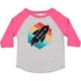thumbnail image 3 of Inktastic Rocket Ship Retro Space Boys or Girls Toddler T-Shirt, 3 of 5