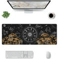 thumbnail image 6 of Constellation Mushroom Magic Gaming Mouse Pad Extended Large Mouse Mat 31.5 X 11.8 Inch Nonslip Rubber Base Long Desk Pad Stitched Edges Mousepad Mice Pad for Office Home Game, 6 of 6