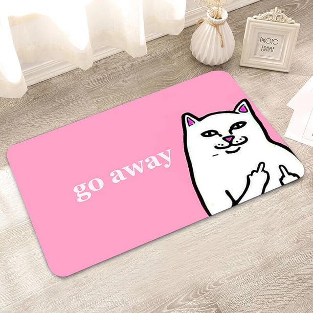 Alfombras para sala de estar con Gato, felpudo para cocina, entrada de niños, puerta de casa, pasillo, pie Fivean unisex