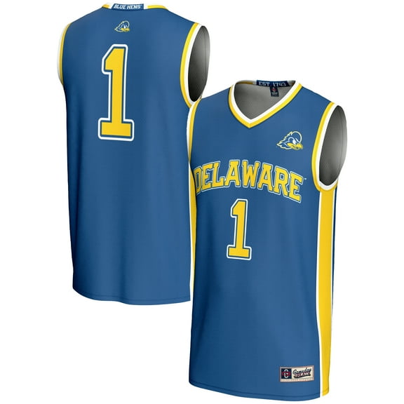 Youth GameDay Greats Blue #1 Delaware Fightin' Blue Hens Lightweight Basketball Jersey