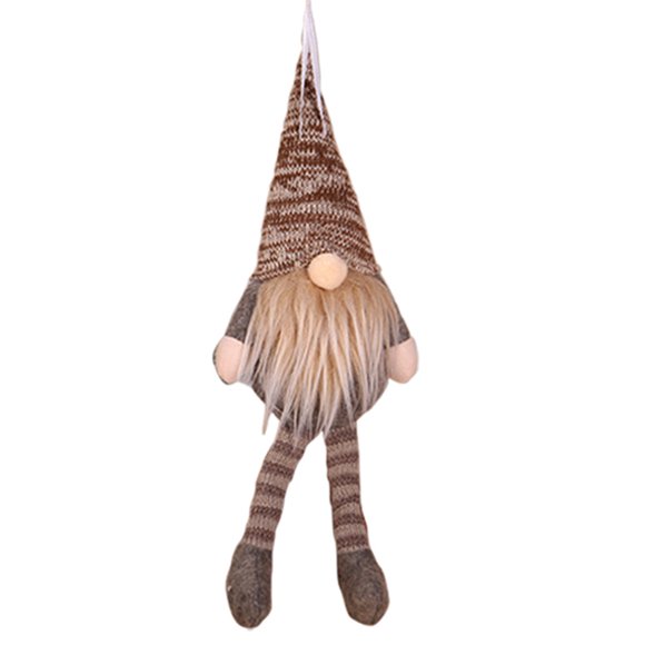 Merry Christmas Long Leg Swedish Santa Gnome Plush Doll Decoration Hanging Xmas Tree Elf Toy Pendant Holiday Home Party Favors