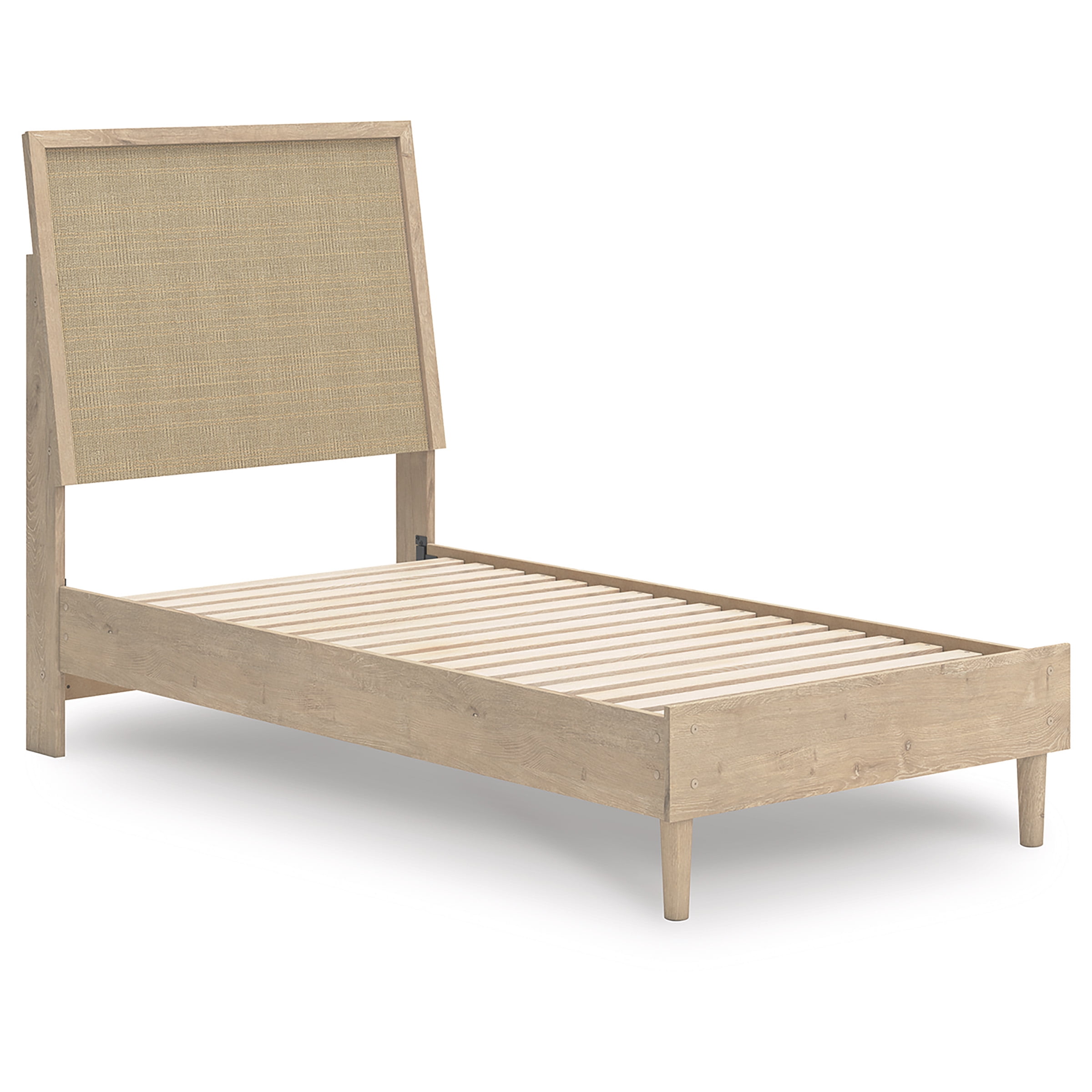 Signature Design by Ashley Kids Cielden Modern Light Brown Twin Panel Bed