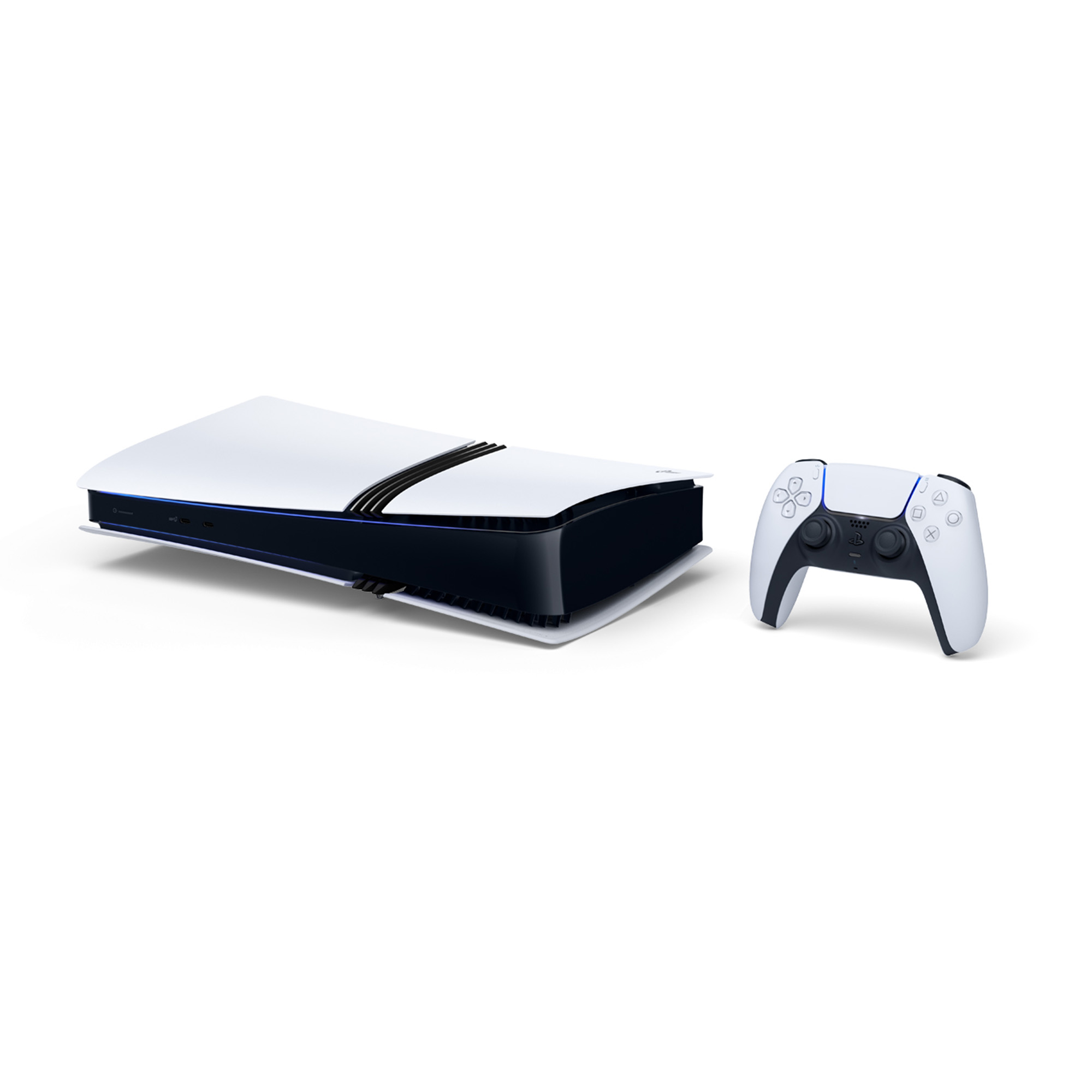PlayStation 5 Pro con SSD de 2TB Consola Digital con Dos Controles, DualSense Blanco y Negro Medianoche y Cargador Dual de Controles Mytrix - Consola PS5 Pro Insignia 6
