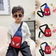 thumbnail image 2 of 2023 bolso de hombro para niños de Marvel de Disney, bandolera de dibujos animados de Spiderman, bandolera de gran capacidad para niños, bolsa de almacenamiento de dinero Gao Jinjia LED, 2 of 2