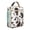 Beige-29, variant on Buffalo and Cow Art Lunch Bag – Vintage Rustic Country Style Abstract Animal Print Farmhouse Aesthetic Minimalist Floral Design Insulated Tote
