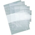 thumbnail image 2 of SSBM 3" x 5" 4 Mil Thick Zip-Lock White Block Reclosable Poly Bags 1000 Pieces, 2 of 2