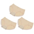 thumbnail image 4 of Calzoncillos Pantalones de Burbuja Ticfox Bragas Algodón Cómodo Talle Medio Encaje Sexy, 4 of 14