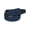 Navy, variant on CTM® Elastic Braided Stretch Belt with Silver Buckle (Men's Big & Tall)