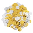 thumbnail image 4 of Pirate Gold Play Toy, Moneda de dinero de piñata de favores de fiesta, Tesoro de pirata con monedas de oro de plástico, Monedas de oro y juego de joyas de gemas de pirata, Tesoro de juguetes, 4 of 9