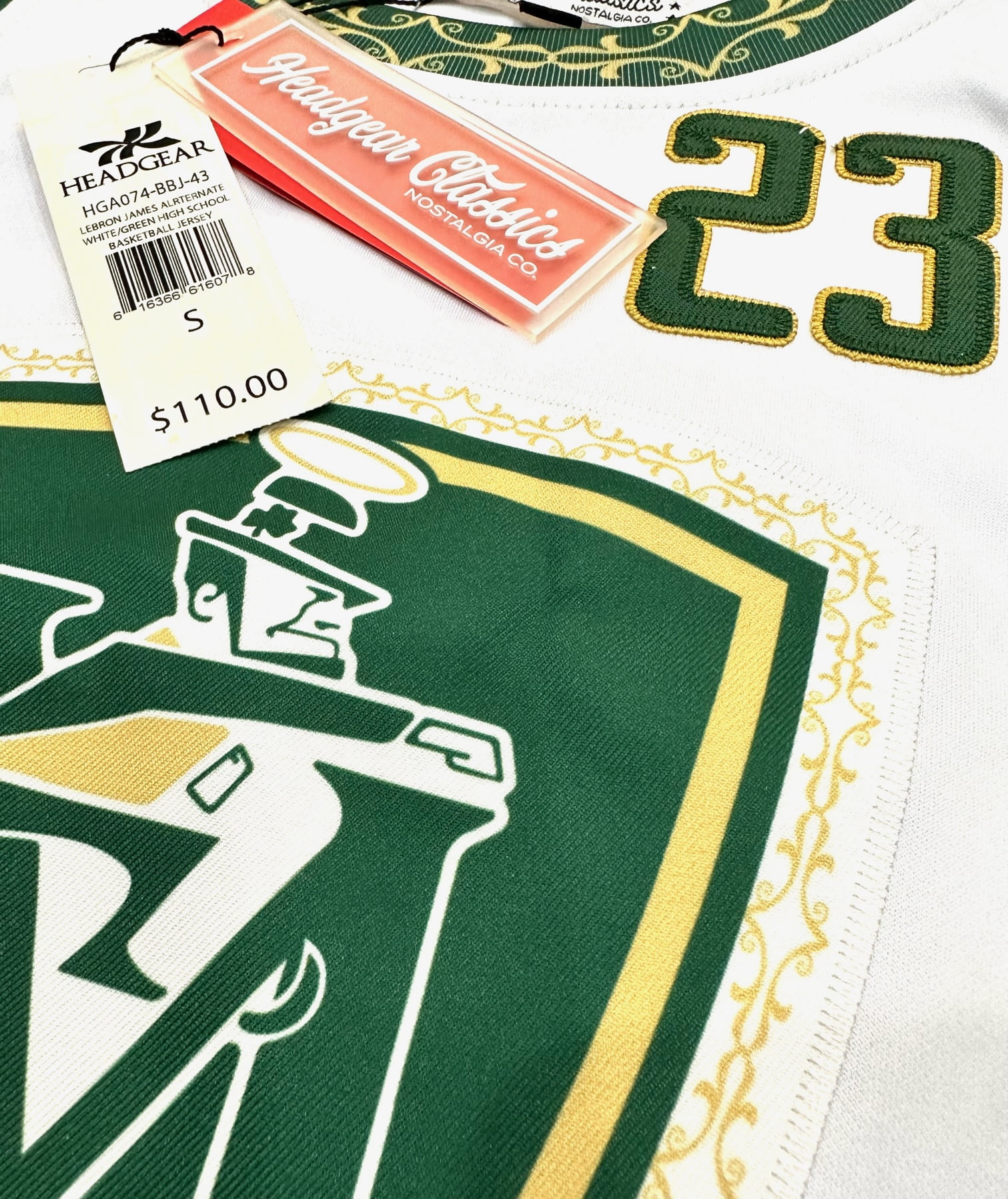 lebron st vincent st mary jersey