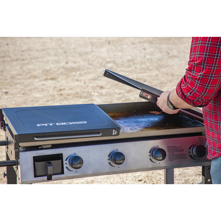 WAIT, A NEW GRIDDLE?? PIT BOSS DELUXE 4 BURNER CAST IRON GRIDDLE UNBOXING  AND FIRST IMPRESSIONS 