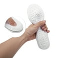 thumbnail image 2 of Unique Bargains 2 Pair Reusable Comfortable Shoe Inserts Black, White 13, 2 of 6