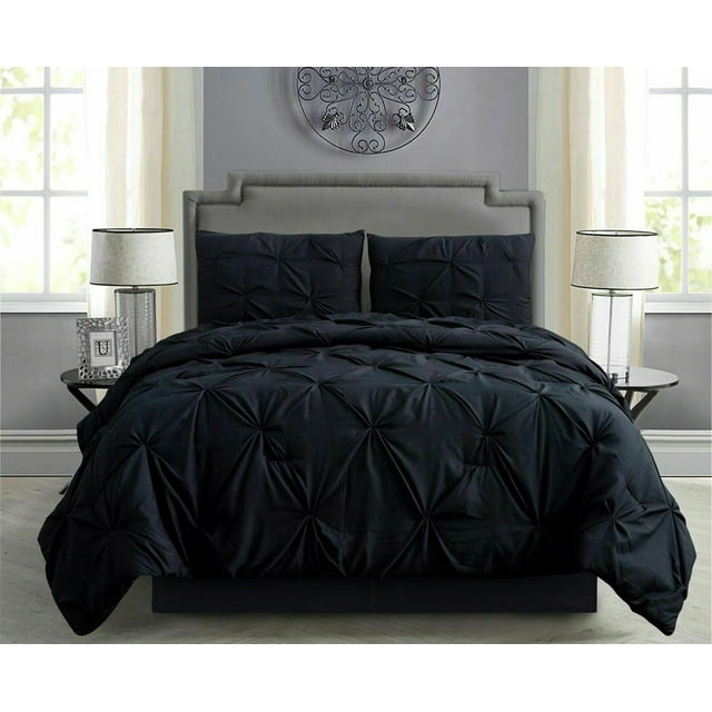 Empire Home Ensemble de Literie 8 Pcs avec Draps Assortis + Taies d'Oreiller