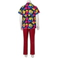 thumbnail image 5 of Ace Ventura Pet Detective Cloth Movie Shirt Pants Belt Hawaiian Vacation Full Set Outfit, 5 of 7