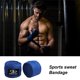 thumbnail image 5 of Wosthever Vendaje de boxeo Algodón Elástico Fitness Mano Absorbente de sudor Cinta deportiva portátil Gimnasios en casa Azul, 5 of 6
