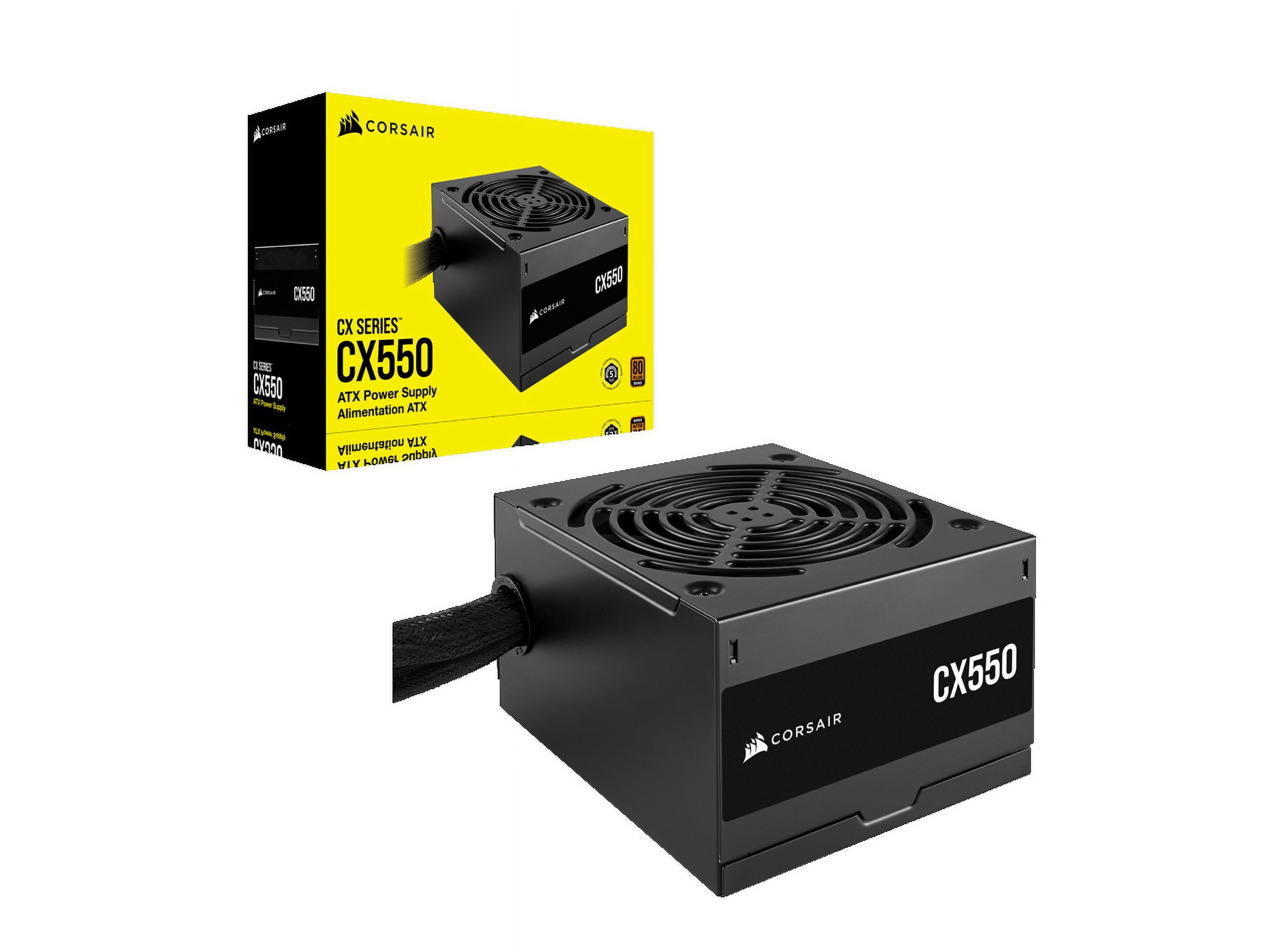 CORSAIR CX Series CX550 80 PLUS Bronze ATX Power Supply