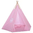 thumbnail image 2 of Qaba Kids 67" Play Tent Portable Toy with Mat Pillow + observation window Carry Case Indoor Outdoor, 2 of 9