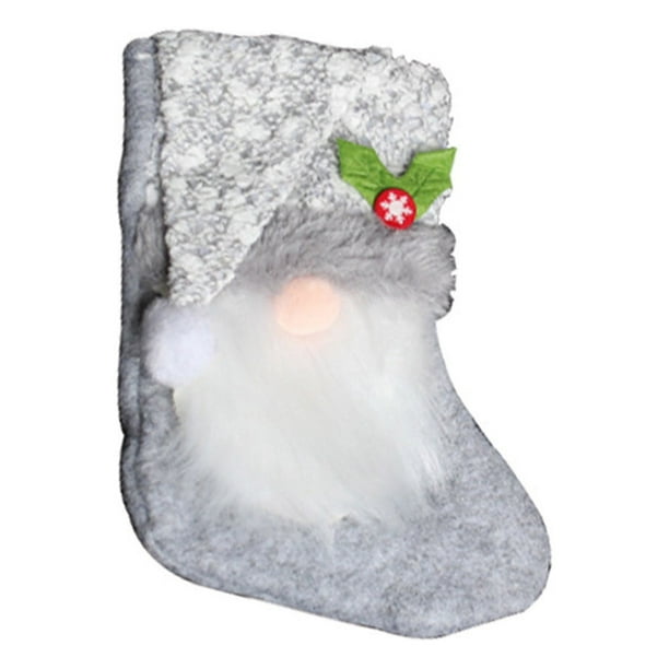 XWSHYW Adornos Colgantes Colonia de Caramelos En Forma de Navegación Calcárea de Rudolf y Anciano Sin Rostro.
