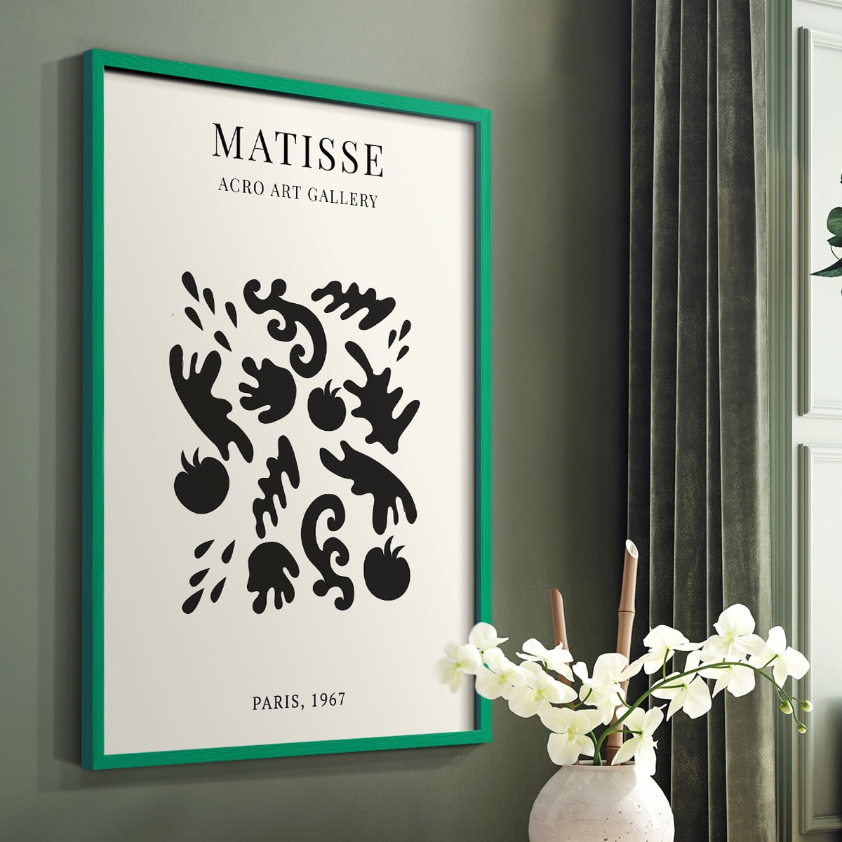 Matisse LXIII Framed Print - Solid Wood