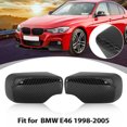 thumbnail image 2 of Par Coche Retrovisor Espejo Cubierta Unique Bargains 5116 8238 375 Carbono Fibra, 2 of 8