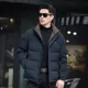 thumbnail image 2 of Chaqueta corta con capucha y plumón de pato para hombre, ropa de diseñador de lujo, ropa de invierno acolchada, abrigo para hombre, 2 of 5