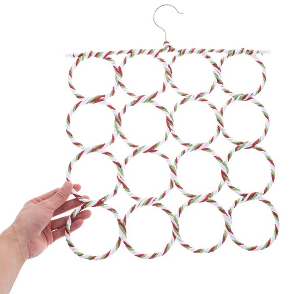 Multi-Functional Coat Hangers and Scarf Organizer with Belt Holder for Closet and Wardrobe Storage Rack