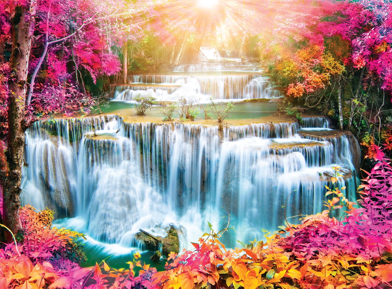 Buffalo Games Photography Chang Wat Kanchanaburi, Thailand 1000 Pieces Jigsaw Puzzle