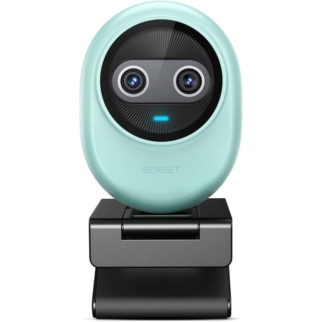 4K Webcam for Streaming, World’s 1st Dual-Camera AI-Powered 4K Camera w/AI Autofocus, 3 Mics Array&3 Sound Modes, USB Webcam with Clip, Great for Streaming, Desk Setup and Creative Gifts