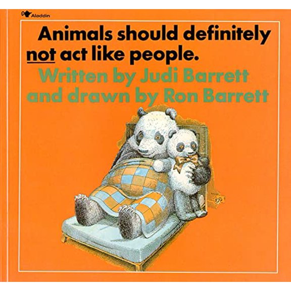 Pre-Owned Animals Should Definitely Not Act Like People (Paperback) 0689712871 9780689712876