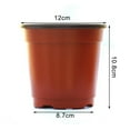 thumbnail image 3 of 100Pcs Plastic Flower Pots Round Plant Pots For Potting Plants Cuttings Herbs Succulents Gardens Porches Greenhouses Spare Parts, 3 of 8