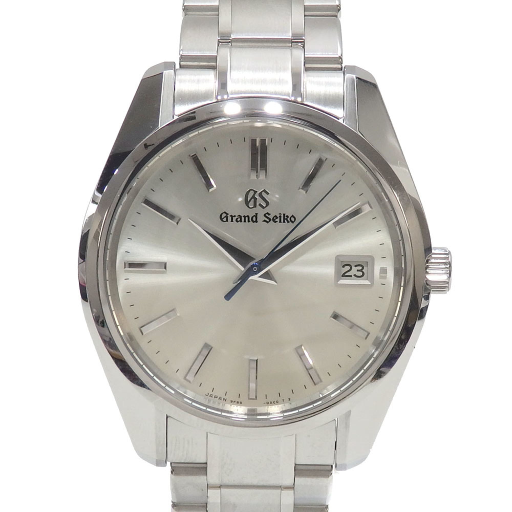 Authenticated Used Grand Seiko watch heritage collection men's quartz SS  SBGP001 battery type 