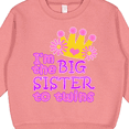 thumbnail image 3 of Inktastic I'm the Big Sister to Twins. Toddler Sweatshirt, 3 of 4