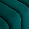 thumbnail image 5 of MCombo Waiting Room Benches, Guest Reception Lobby Chairs for Salon, Velvet Upholstered Ottoman for Bedroom Entryway 4698 (Green), 5 of 9