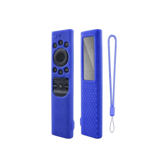 Funda de Silicon para Control Samsung 4k CONTROL EXPERT Azul Protector Solar Smart TV Pantalla