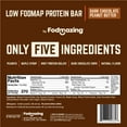 Fodmazing Fodmap Bars, Dark YPF5 Chocolate Peanut Butter, 12 Count