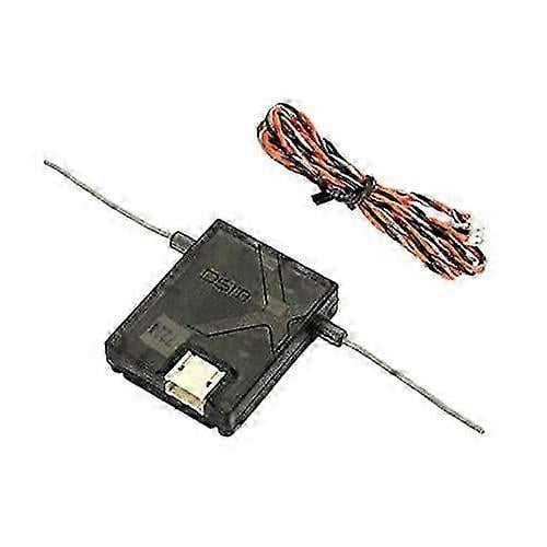 DSMX Receiver Satellite for AR6210 AR8000 AR9020 AR12120 Receiver, Black, 322831