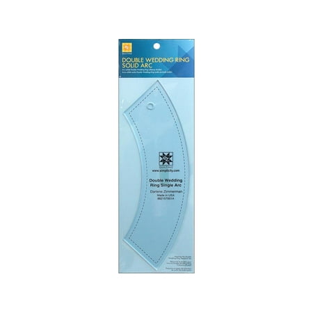 - EZ Acrylic Template Double Wedding Ring Single Arc