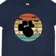 thumbnail image 4 of Inktastic Drum Set Retro Drummer Sunset Boys or Girls Baby T-Shirt, 4 of 5