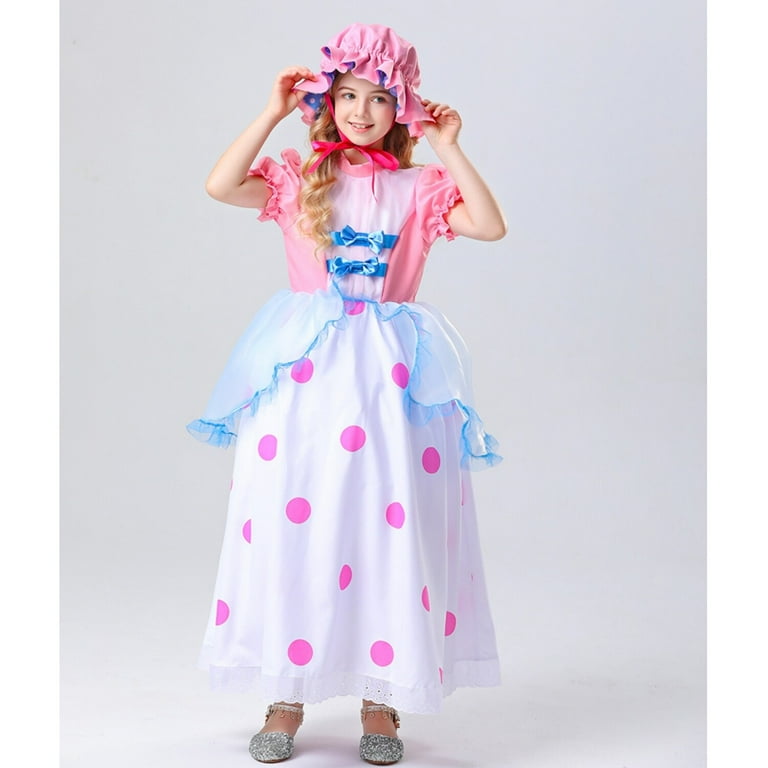 cute princess dress up Hoperock Pink Princess Dress Up Toy For Little Girls, Include Jewelry, Shoes, Handbags And Multiple Princess Accessories, Birthday Halloween Gift For