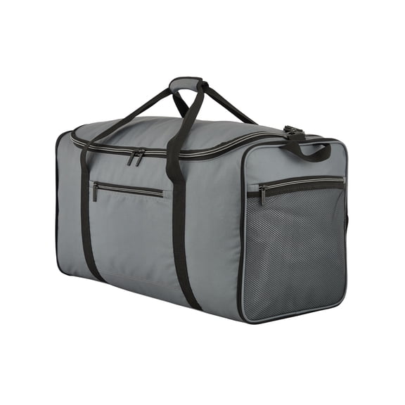 Protégé Navigation 28-inch Large Collapsible Duffe for Travel, Gray