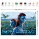 thumbnail image 3 of Globos decorativos para fiesta de cumpleaños alusivos a Avatar, 3 of 6